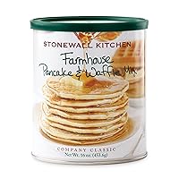 Vista 1 de Stonewall Kitchen Mezcla de panqueques y waffles de granja, peso neto, 16 onzas