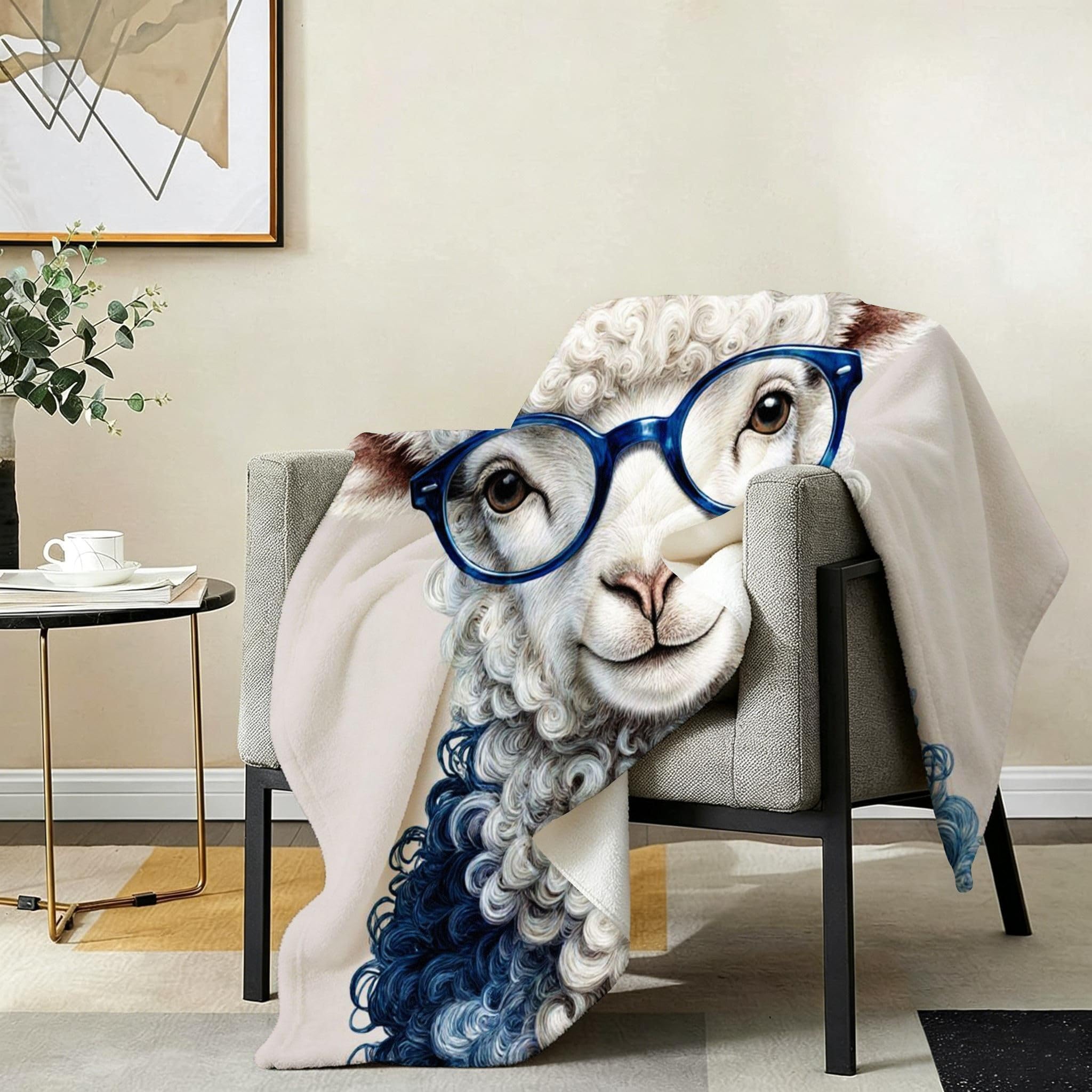 Coperta Pile Matrimoniale 240x260 cm Pecora Beige, Coperta XXL Super Morbida Multiuso Come Copriletto o Plaid da Salotto, Calda e Leggera, Protezione dal Freddo, AW7044