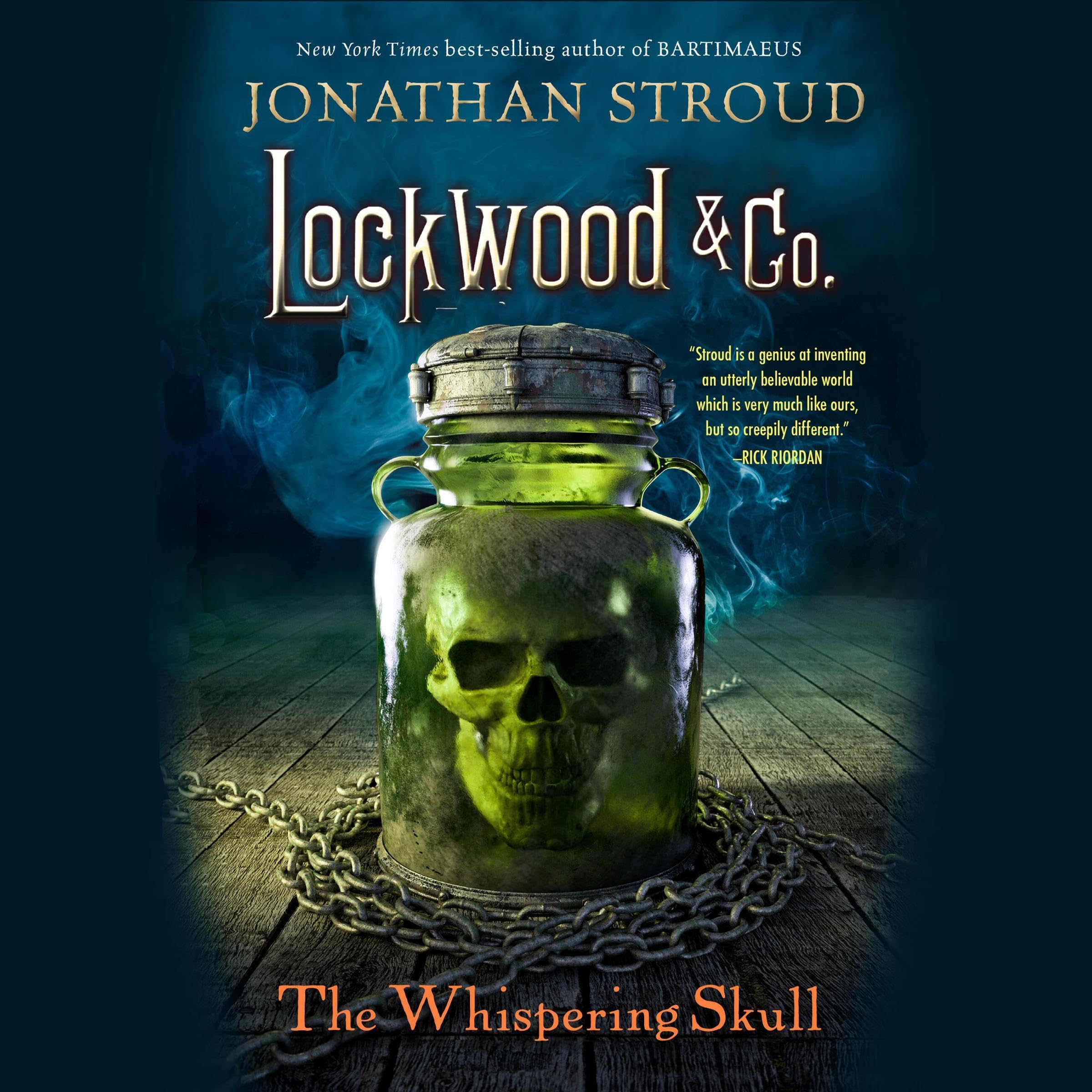 Cover art for Lockwood & Co.: The Whispering Skull
