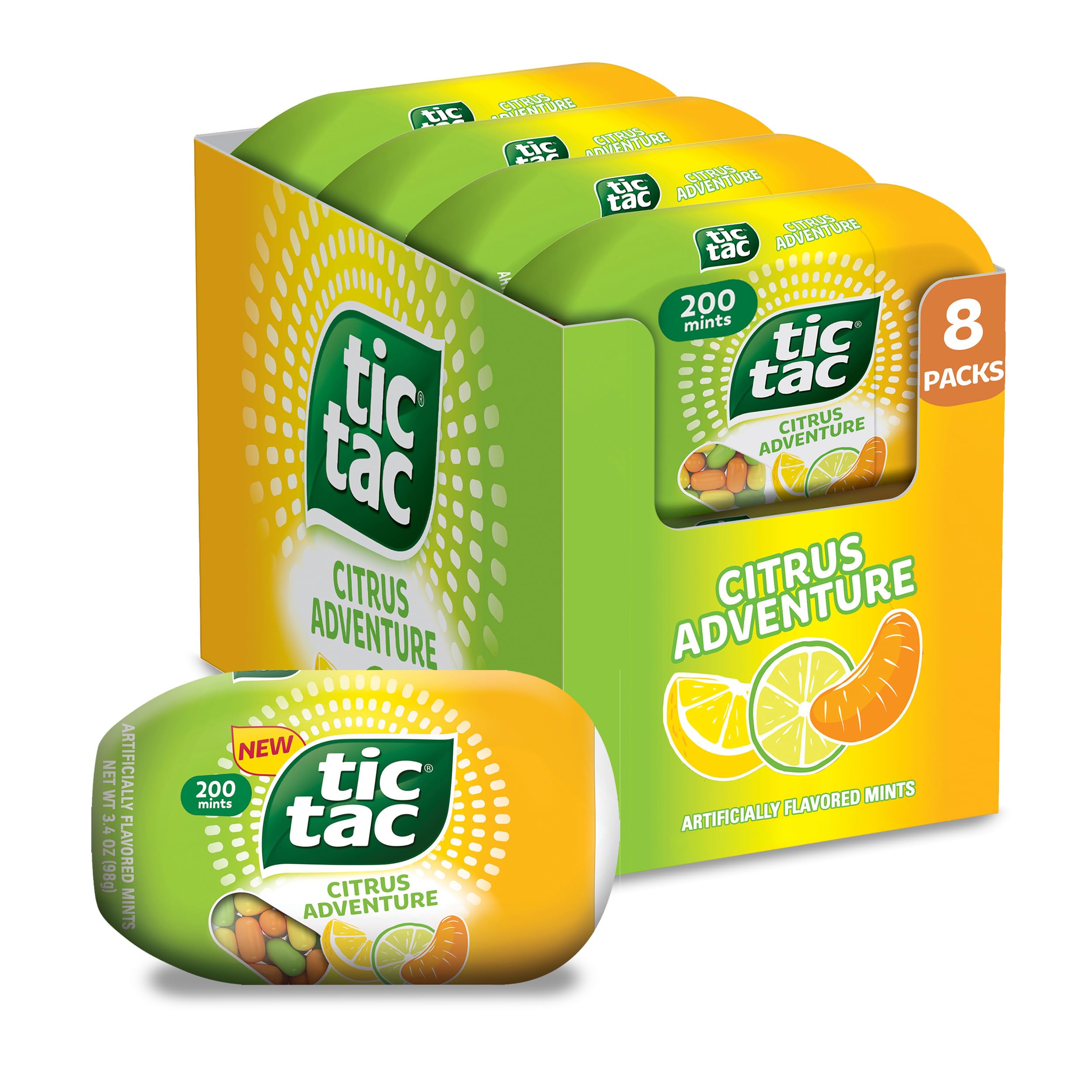 Amazon.com : Tic Tac Citrus Adventure, On-the-Go Pocket-Sized