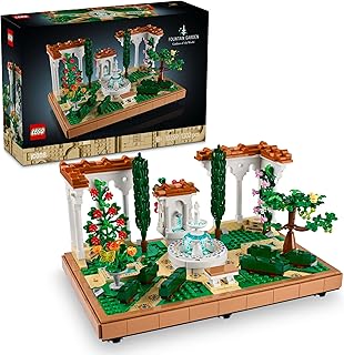 LEGO Icons Il Giardino della Fontana, Kit Fai da T