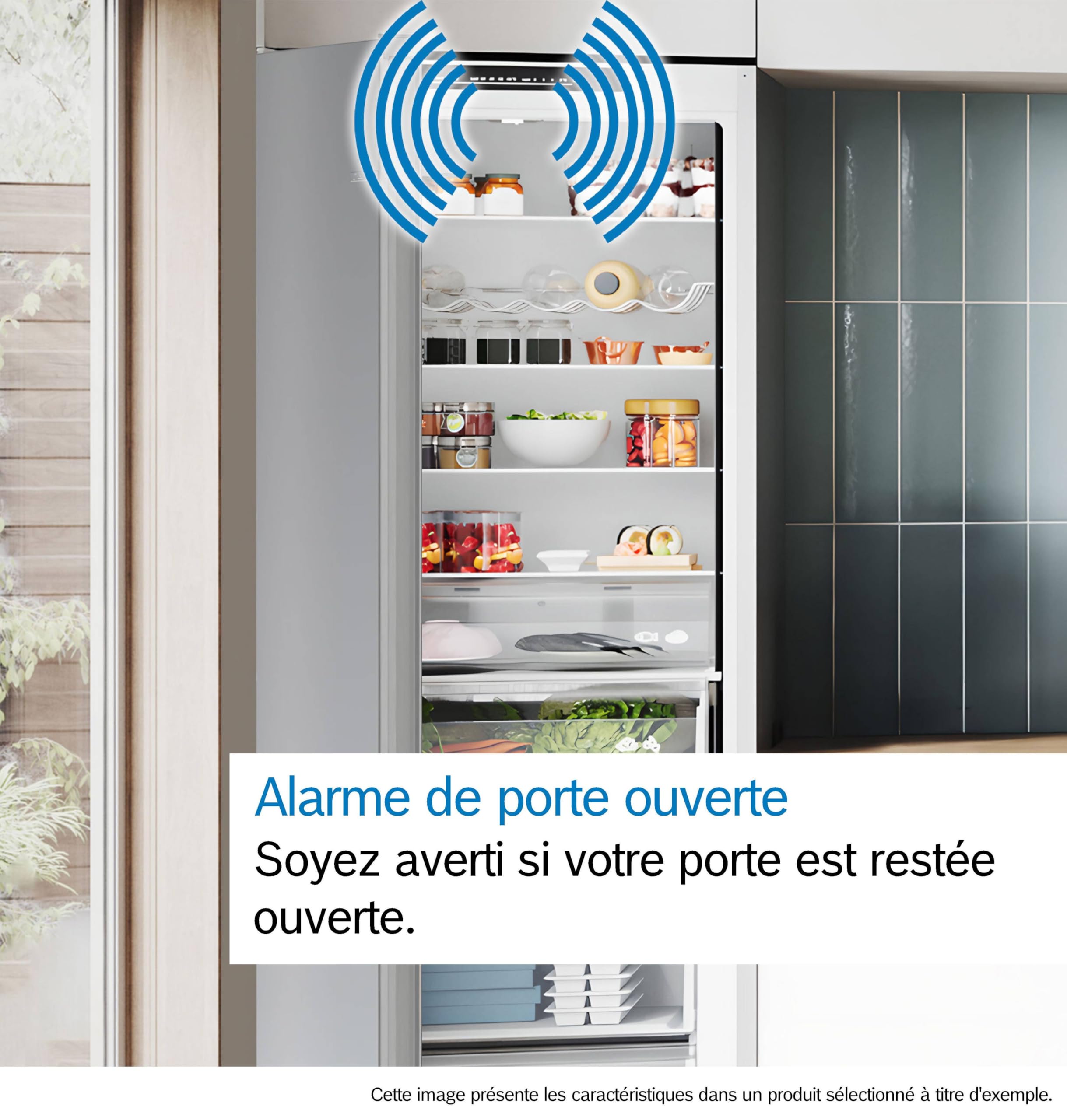 Bosch KTL15NWEB Série 2 - Réfrigérateur, pose-libre, Door Open Alarm