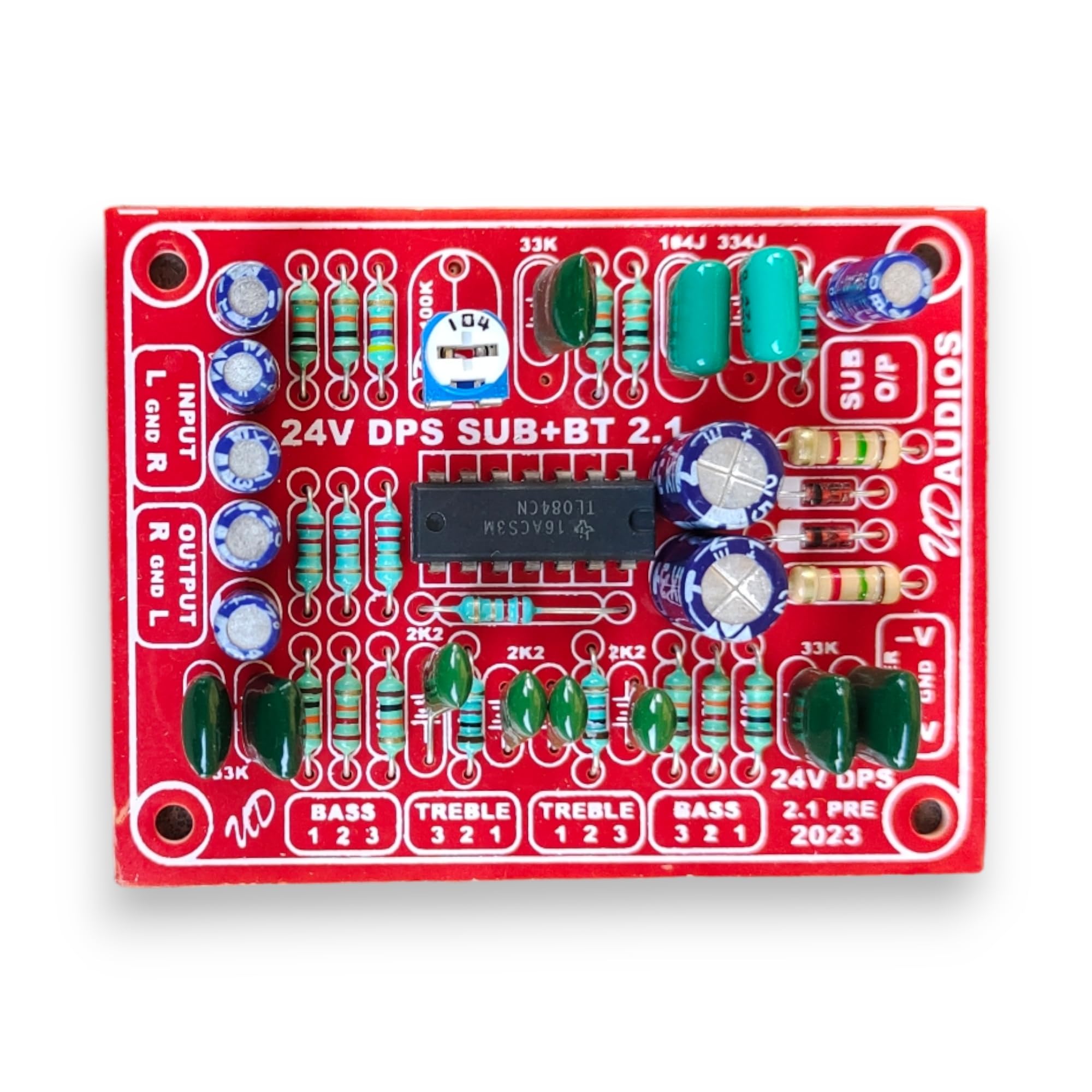 Ultra Digital DPS-2.1 Subwoofer and BASS Treble Board, DC24vTo45v Dual Supply SUB Gain Adjustable Preset Suitable Bus-Travels- Van-Vehicle-Home Frequency 30hz to 300 Hz-image-15