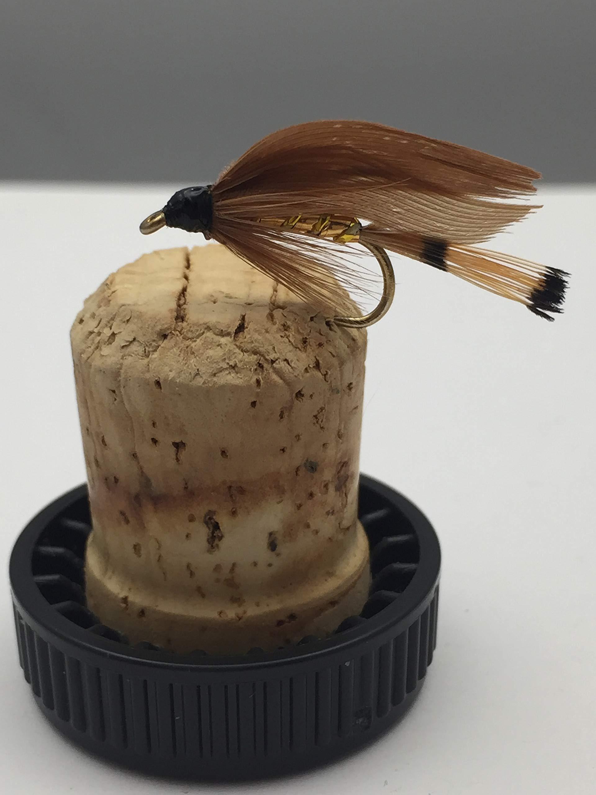 Fly Fishing PRIME COLLECTION "Cinnamon & Gold" Wet Fly pack Size 10/12 pack of 8 trout flies