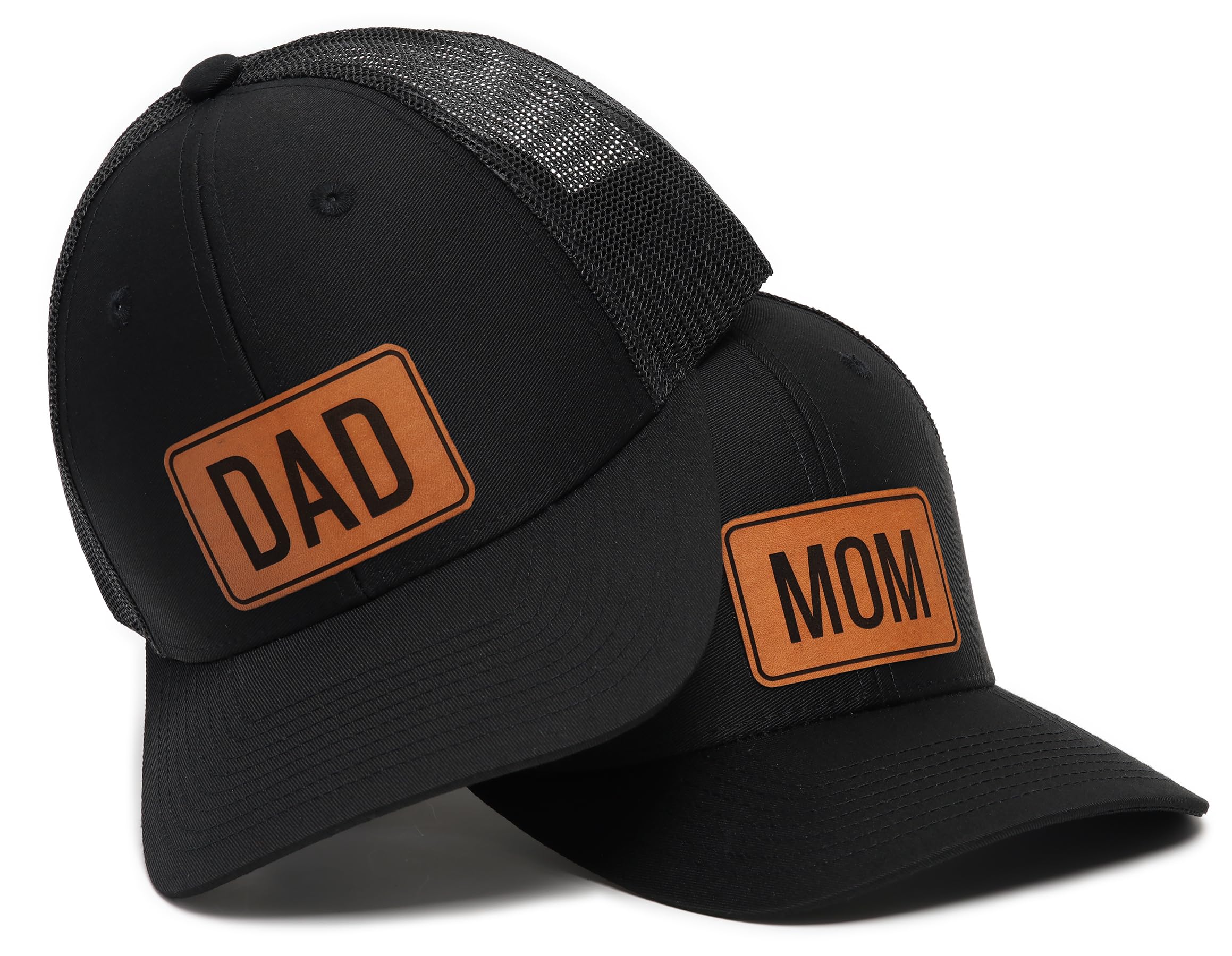 Mom and Dad Hats for Mothers Day Fahters Dad Mom Gifts Trucker Hat for New Moms Dad Gifts for Couples Parents