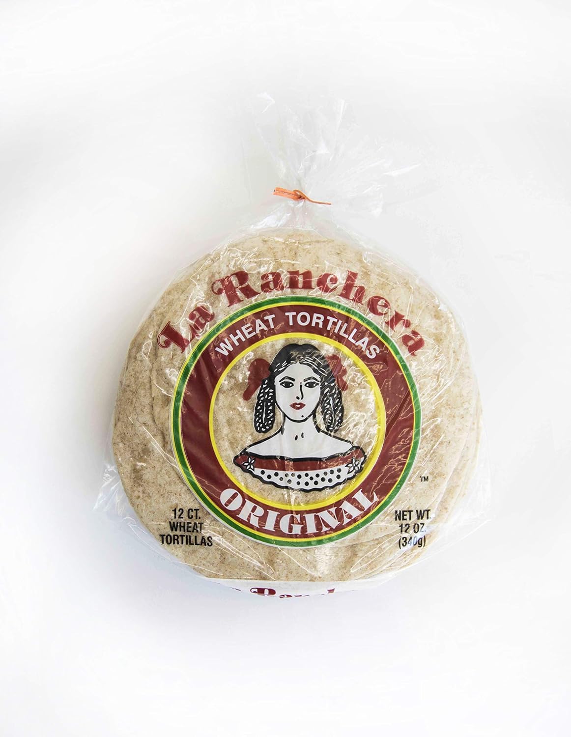 La Ranchera Whole Wheat Tortillas 6" 12 CT, for tacos