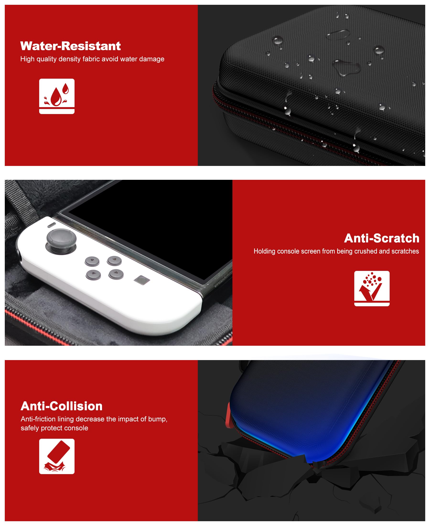 Amazon.co.jp: switch キャリーケース Nintendo Switch OLEDコンソール