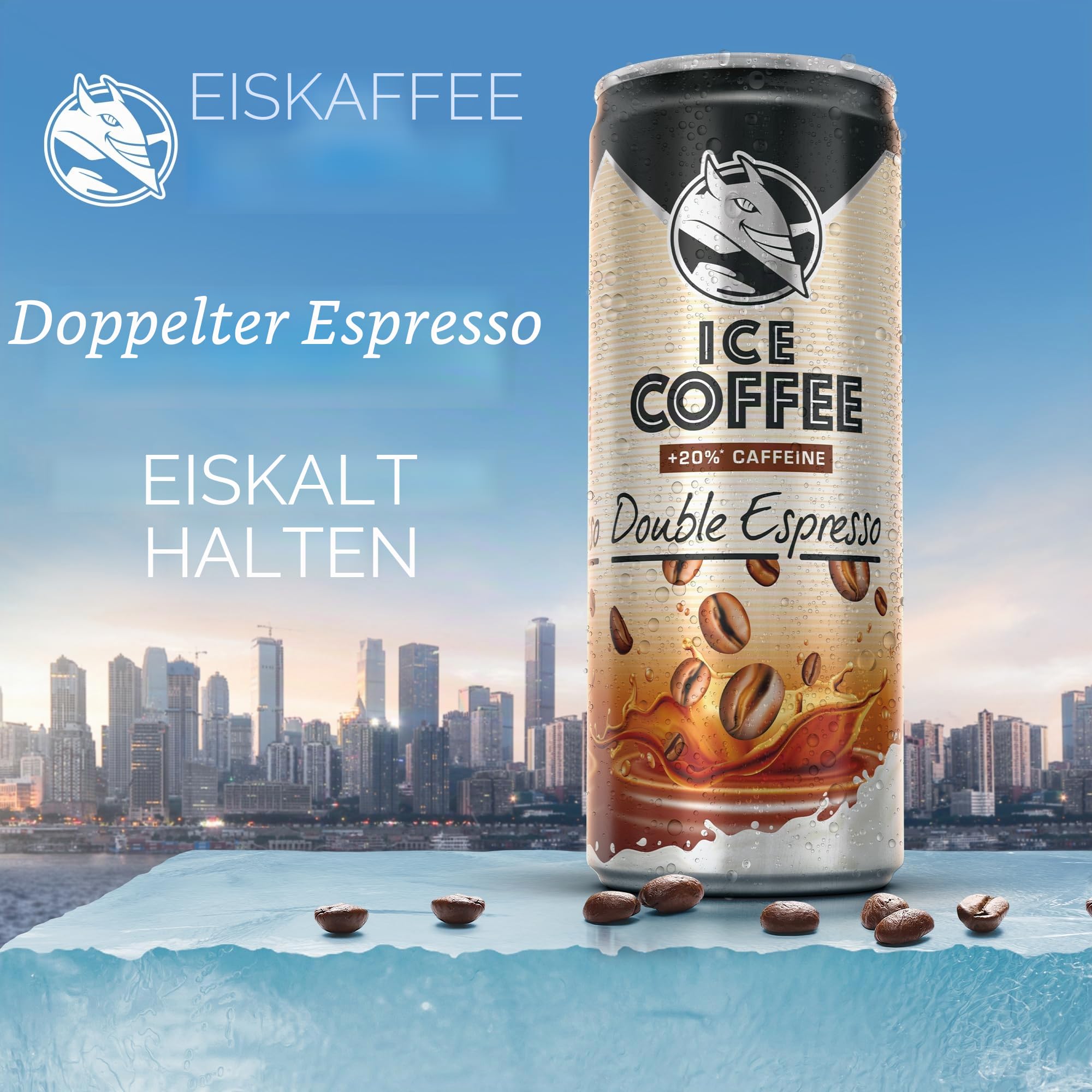 HELL ENERGY Coffee Double Espresso (24 x 250 ml)