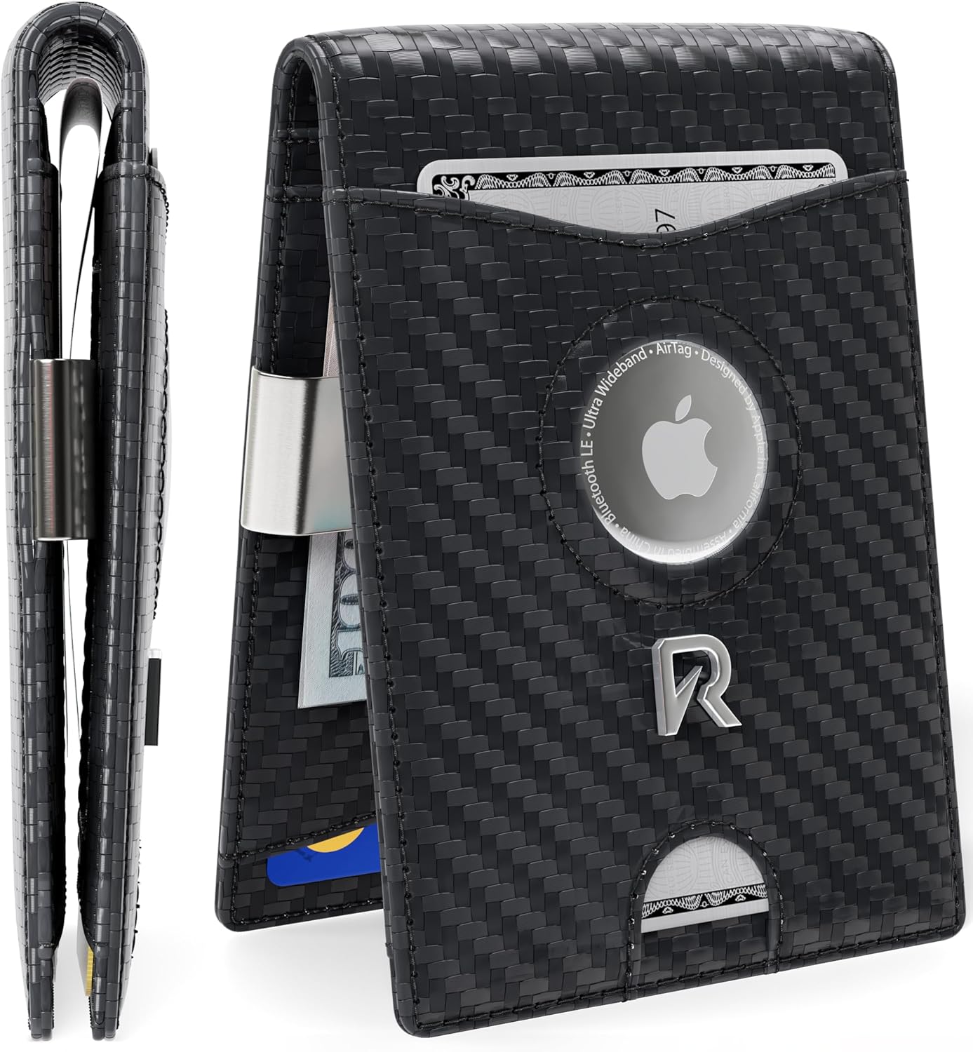 Money Clip With Airtag