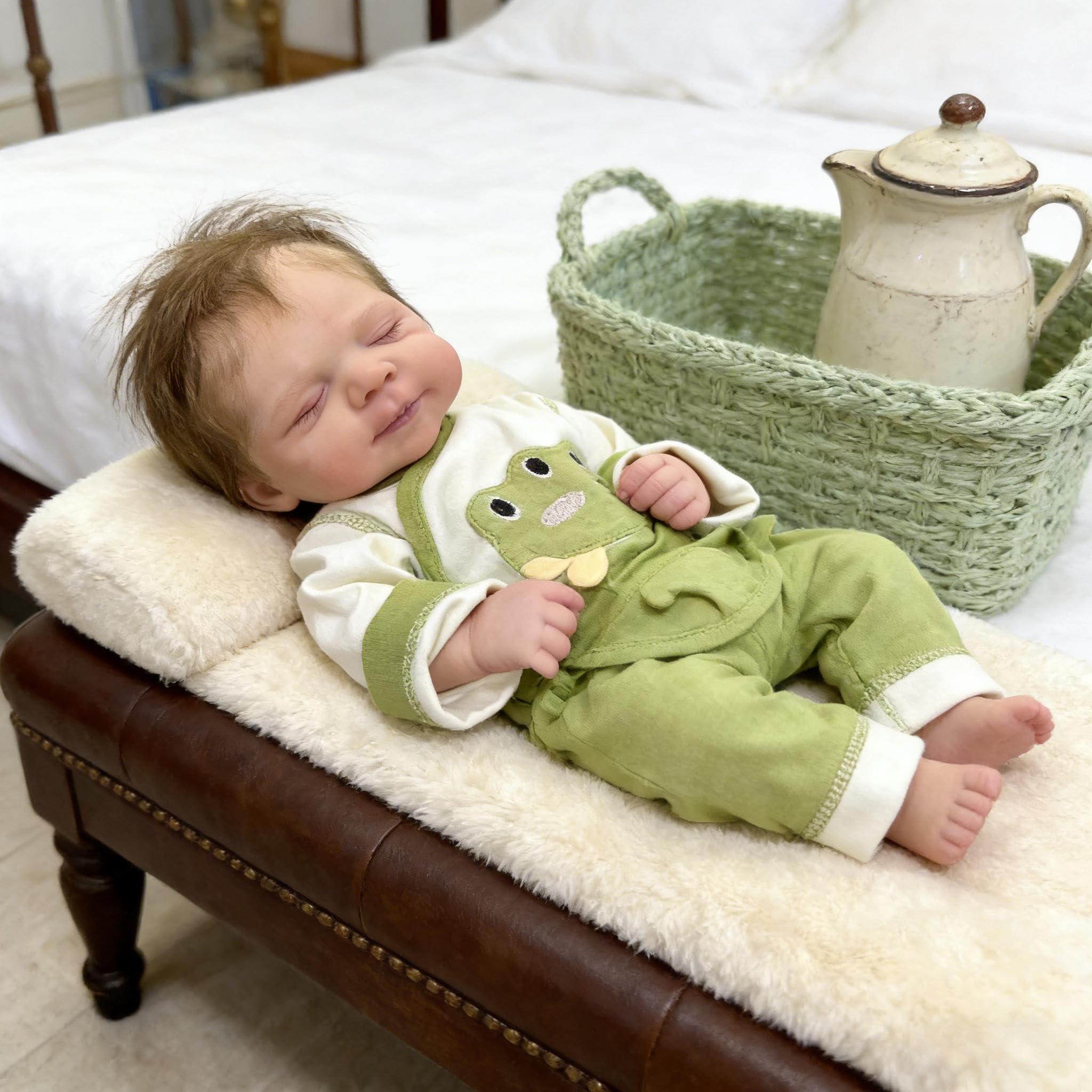 Reborn Baby Dolls silikonowe lalki na całe ciało, winylowe, realistyczne, dla noworodków, lalki, prawdziwe życie, silikonowa lalka niemowlęca, zabawka dla dzieci i kolekcjonerów, 45 cm