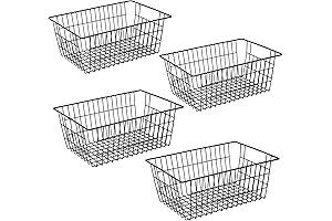 iPEGTOP Farmhouse Storage Rack for Office Organization