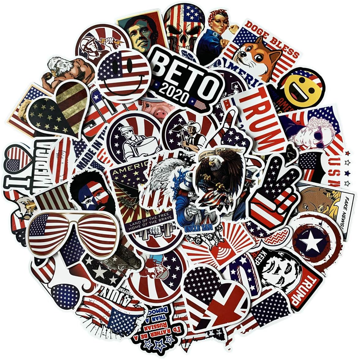 Hard Hat Stickers 50+ MEGA Pack, Laptop and Water Bottle