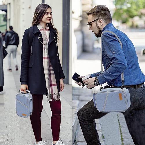 Miniatura 6 de IDEATECH Caja de almacenamiento a prueba de olores, contenedores a prueba de olores con cerradura combinada, bolsa de almacenamiento de viaje sin