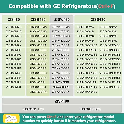Miniatura 3 de WR71X10409, PS651958 - Contenedor para puerta (galón) compatible con GE ZIS480, ZISB480, ZISS480, ZISW480, etc. Número de pieza 945716, AP3185150,