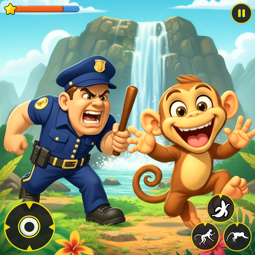 Naughty Zoo Monkey Prankster Simulator – Angry Granny Jungle Escape Adventure Games