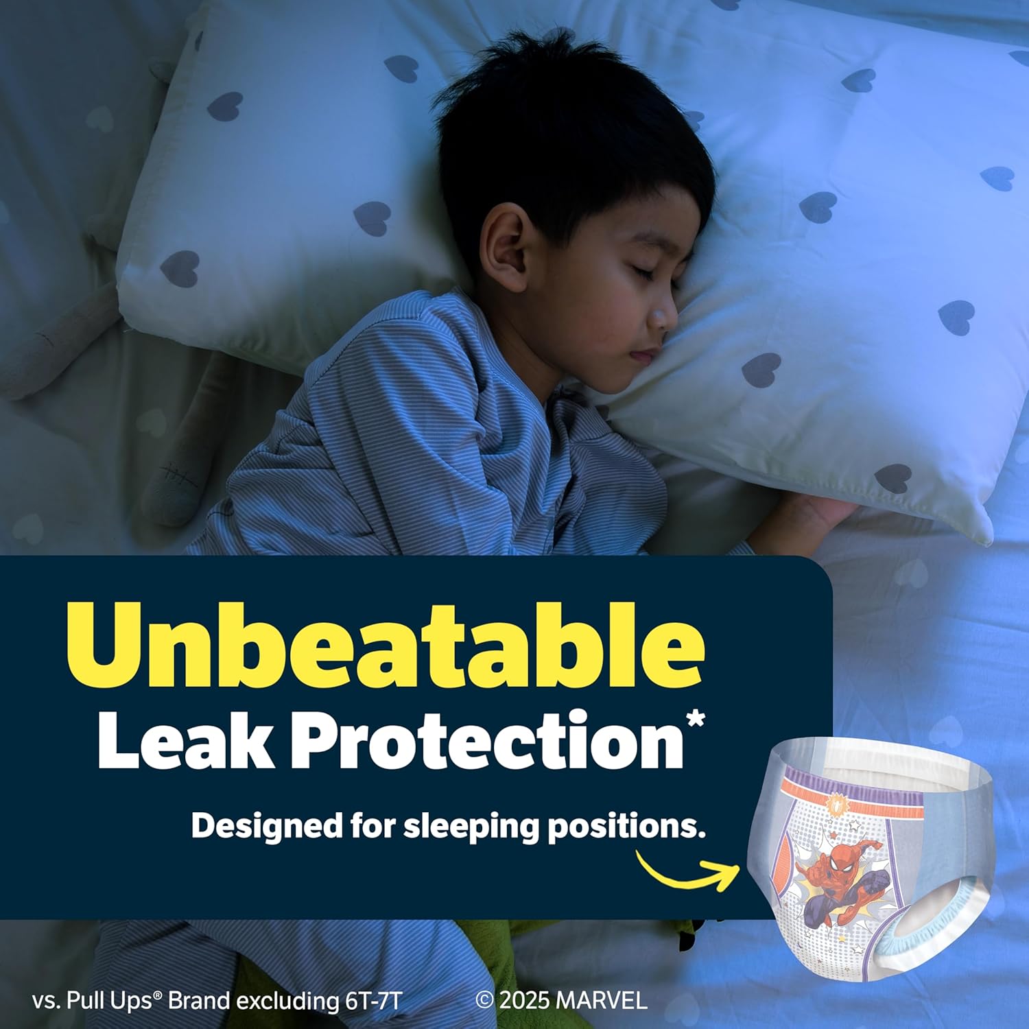 Goodnites Nighttime Bedwetting Underwear, Boys' XS (28-43 lb.), 99 Ct (3 Packs of 33), Packaging May Vary - Image 6