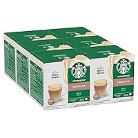 STARBUCKS Caffè Latte by Nescafé Dolce Gusto, 6 Confezioni da 12 Capsule (72 Capsule)