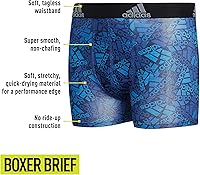 Vista 2 de adidas Calzoncillos tipo bóxer de rendimiento para niños (paquete de 4)