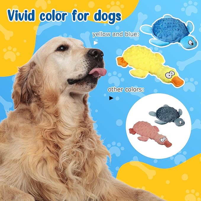 2 Juguetes para Perros Teyva Daily Peluche con Chirrido miniatura 6