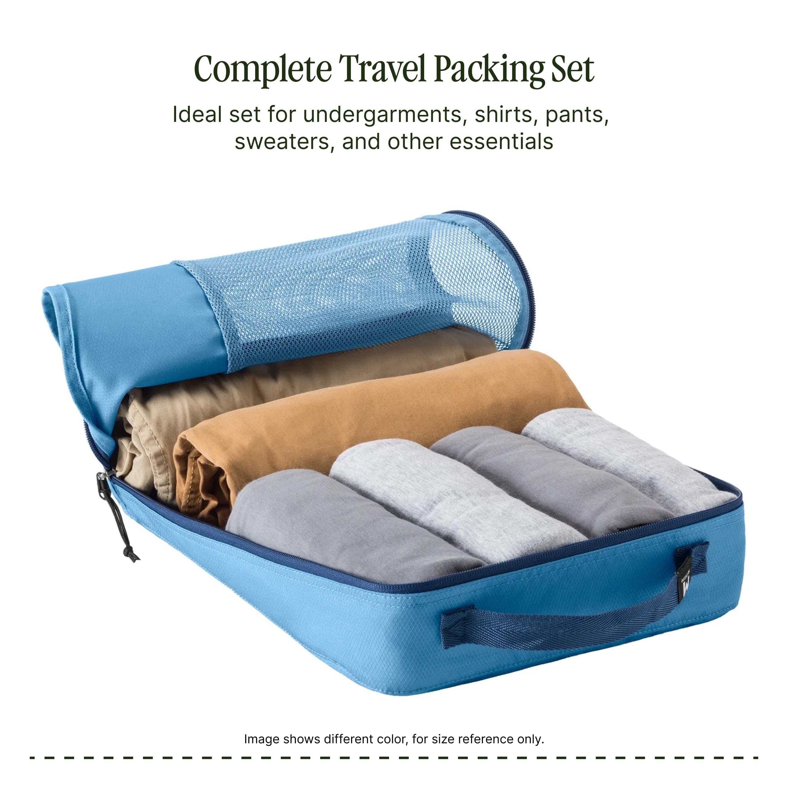 eagle creek Pack-It Reveal Cube Set XS/S/M Black