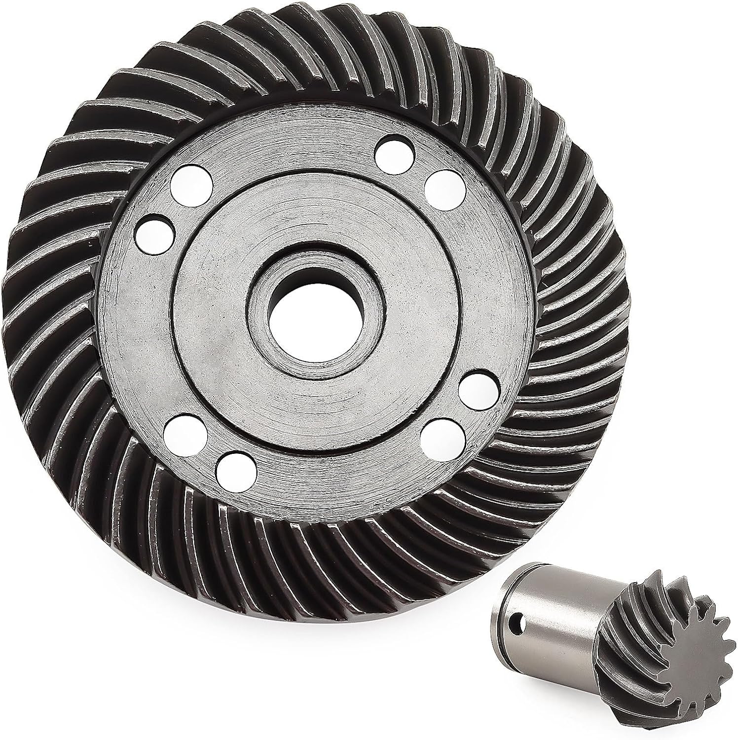 39T メインディファレンシャルギア 12T 入力ギア 40CrMo スチール スパイラルカット Arrma Kraton 8S O