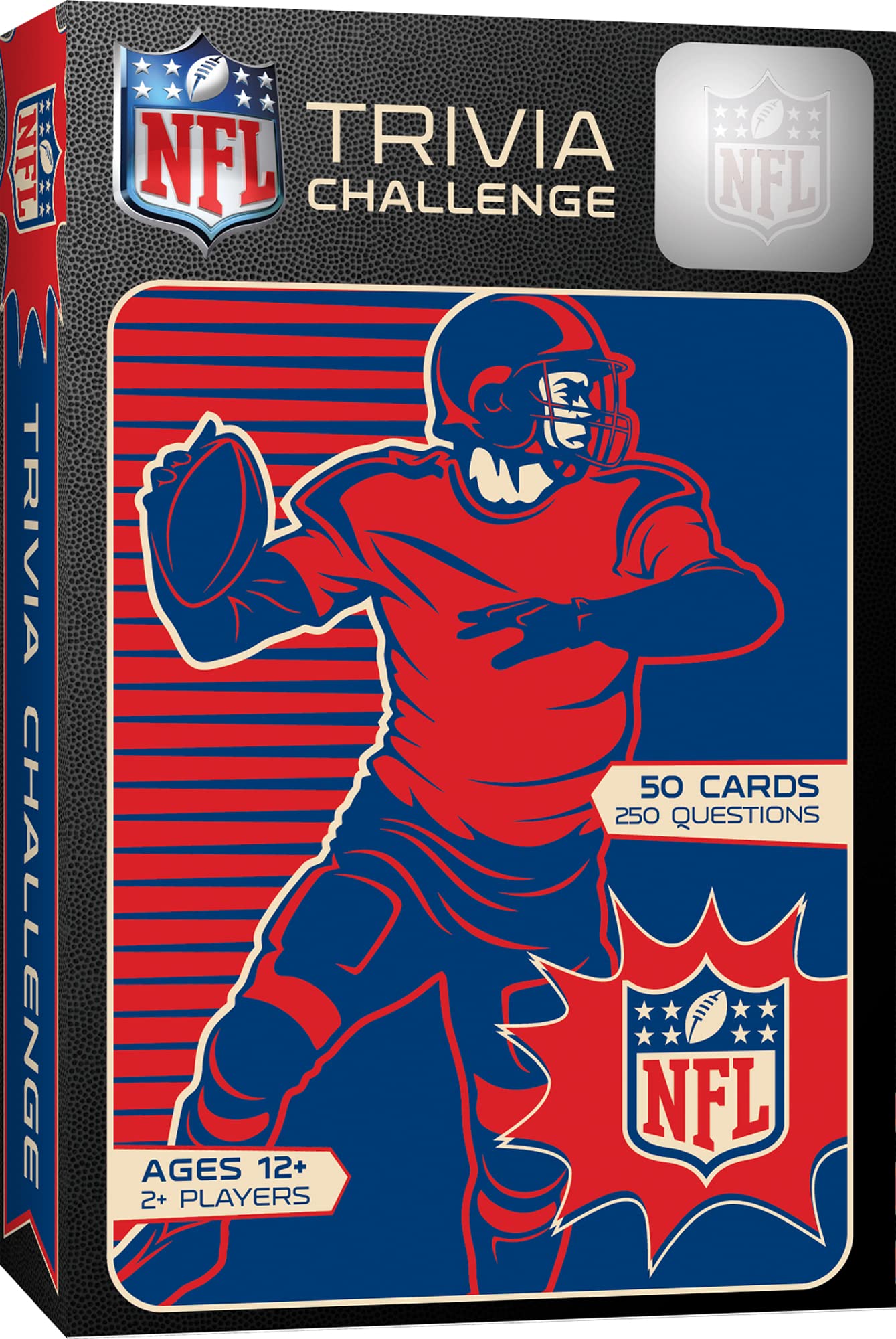MasterPieces Family Game - NFL Trivia Challenge Card Game - Officially Licensed Game for Kids & Adults