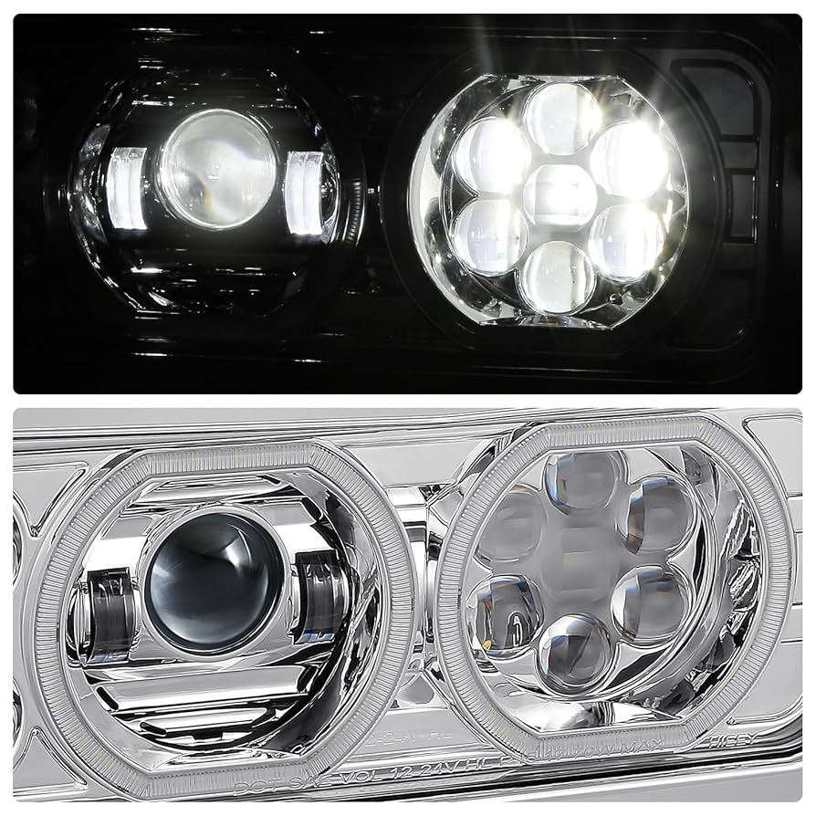 Amazon.com: DNA MOTORING Full LED U-Type Projector