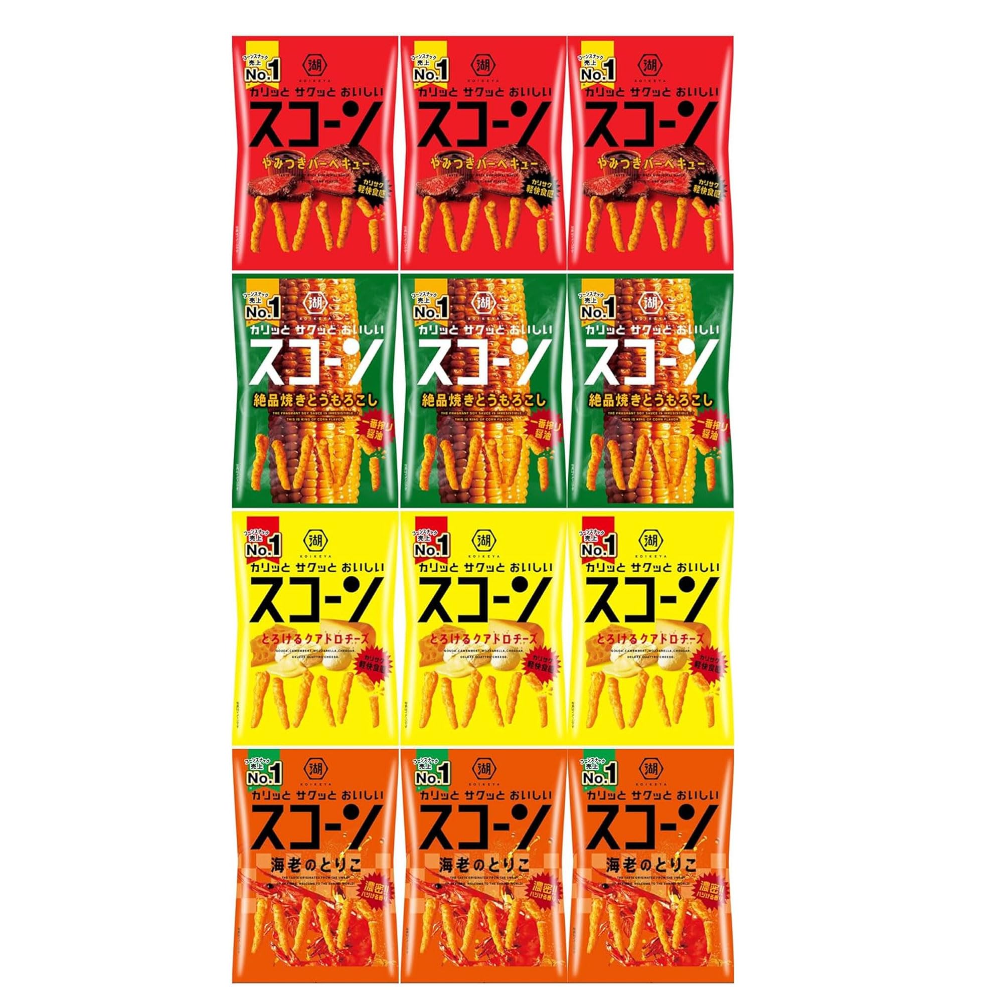 湖池屋 スコーン4種アソート 計12袋