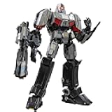YOLOPARK Transformers One Megatron, 7.87-Inch Two Styles in One AMK Pro Transformers Toys with Magnetic Light-Up Effects | Switch Between D-16 & Final Form Megatron for Ages 15+