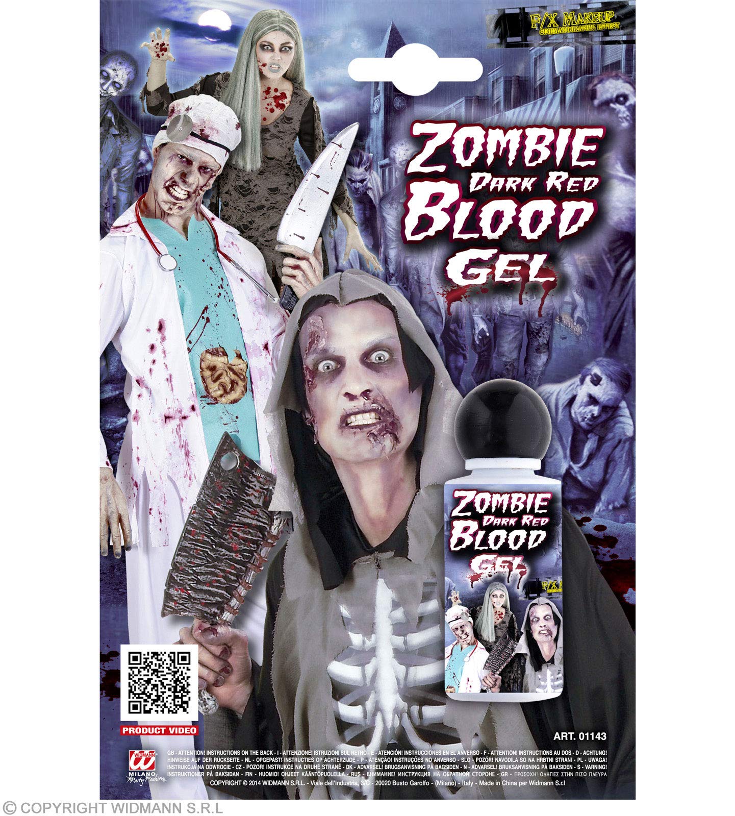 WIDMANN MILANO Liquid Latex 100 Ml – Für Special Effects, Halloween & Karneval