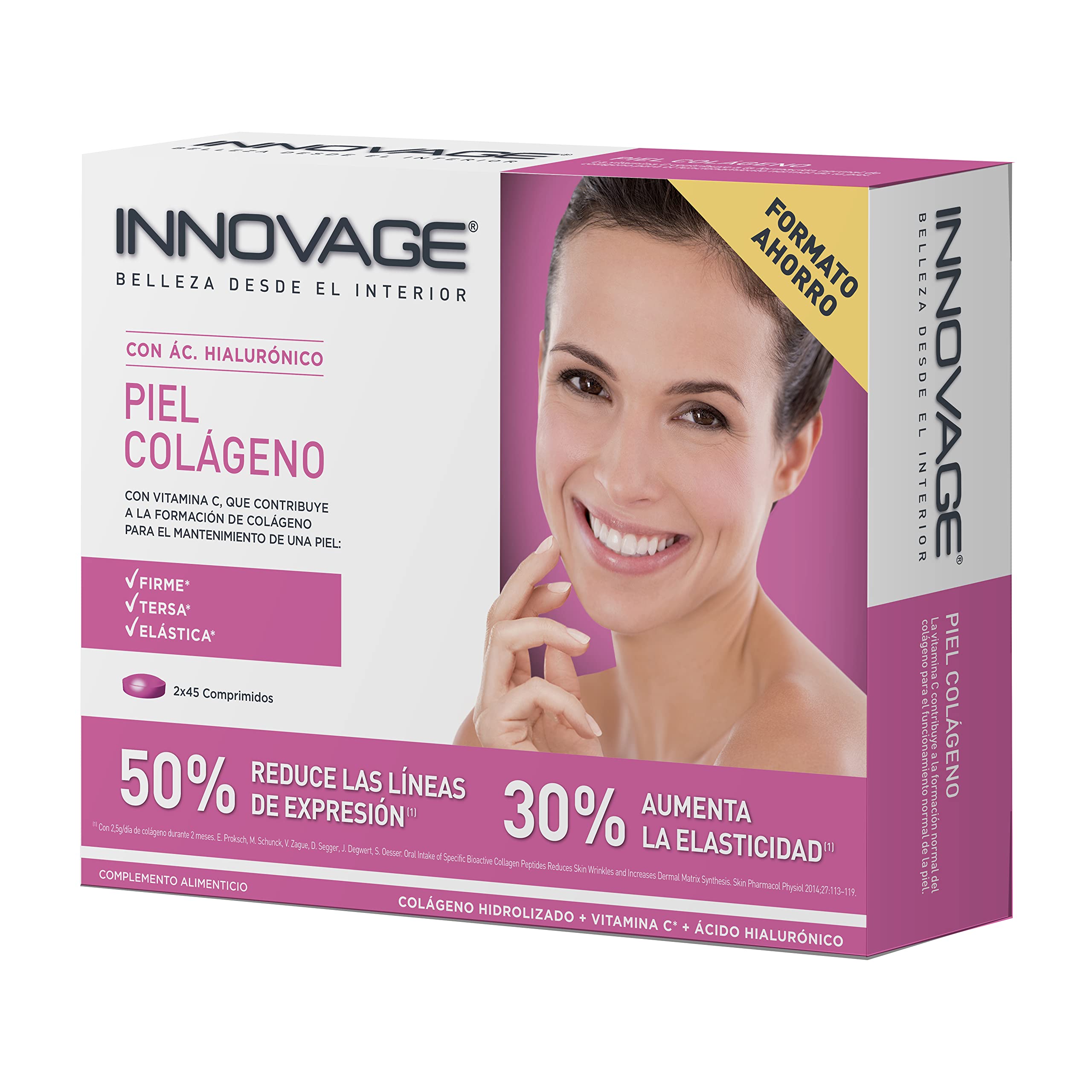 INNOVAGE Piel Colágeno 90 comprimidos