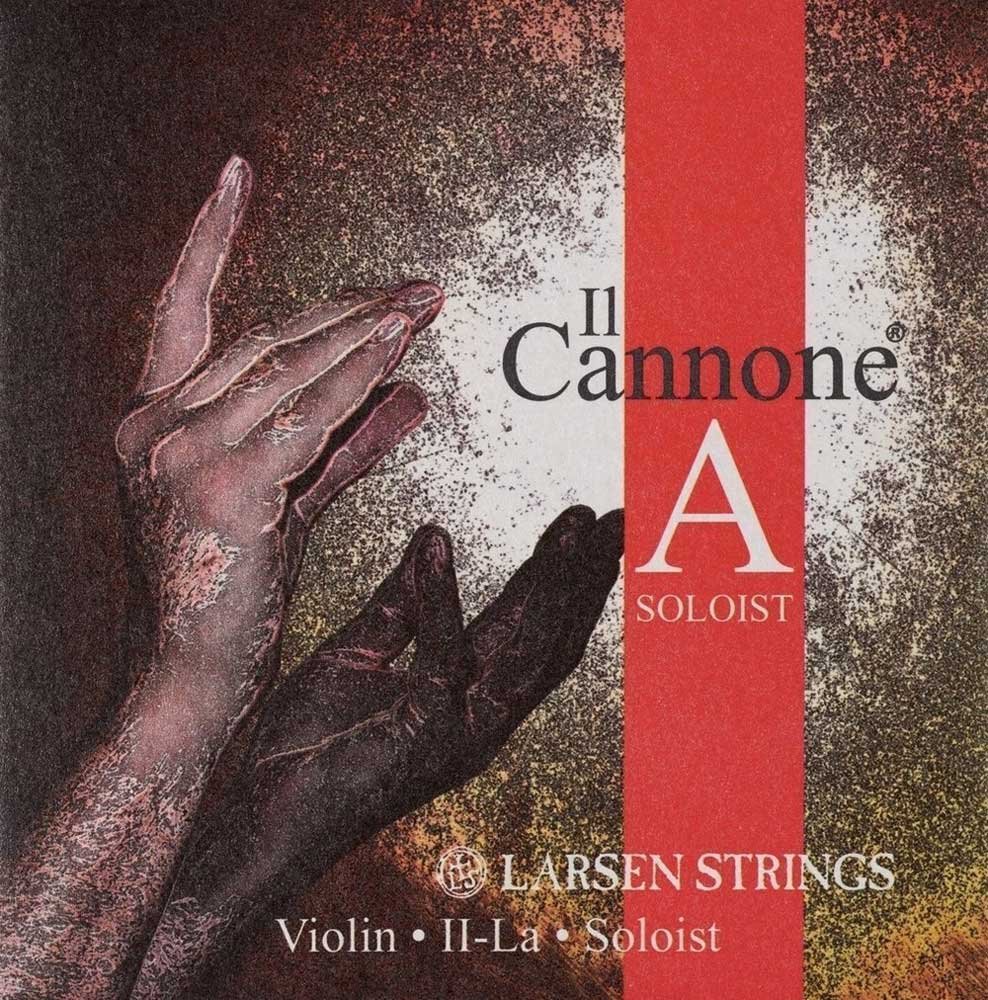 LARSEN STRINGS Violin Strings II Cannone A Aluminium Soloist