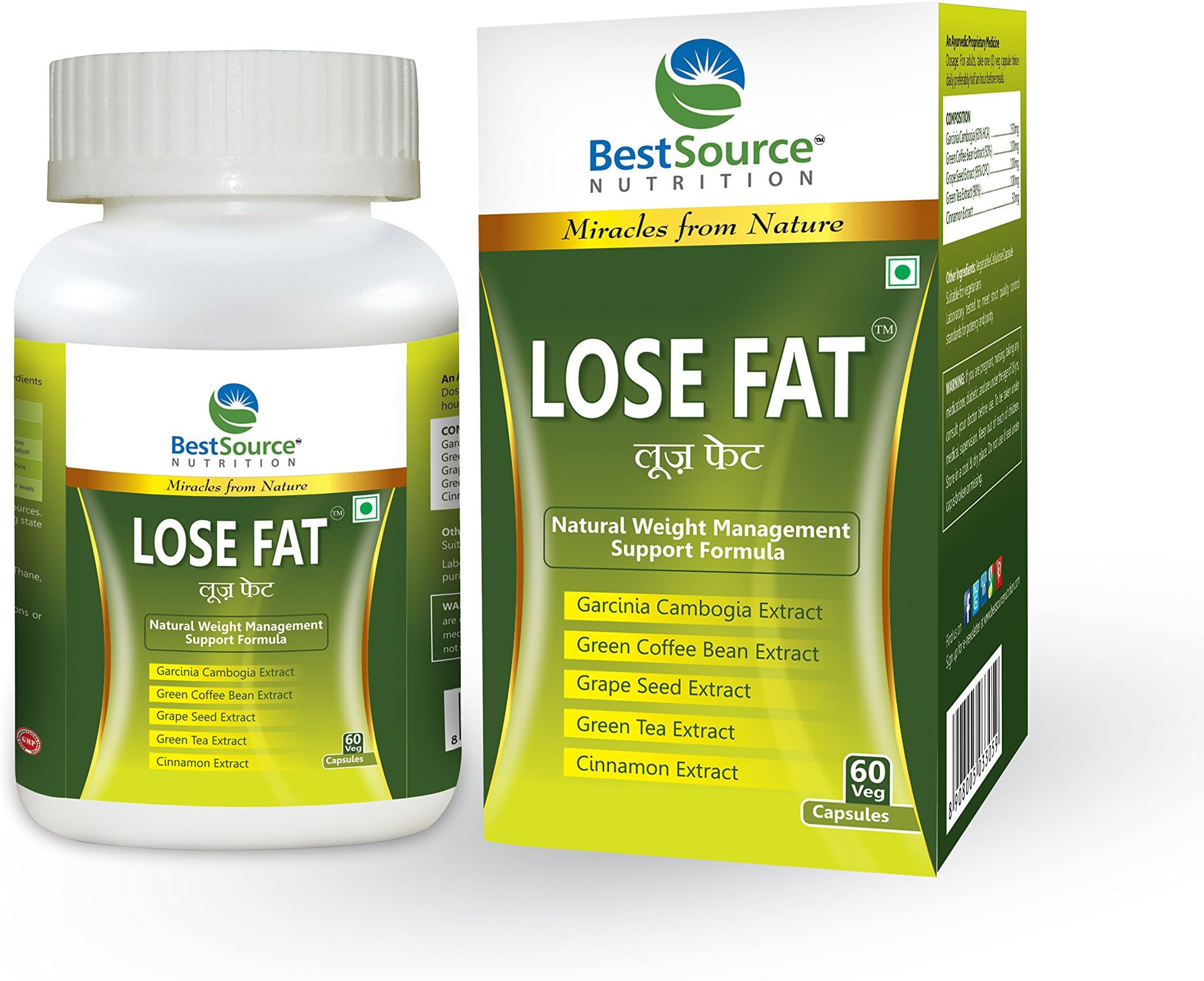 BestSource Lose Fat Pills (500 mg)