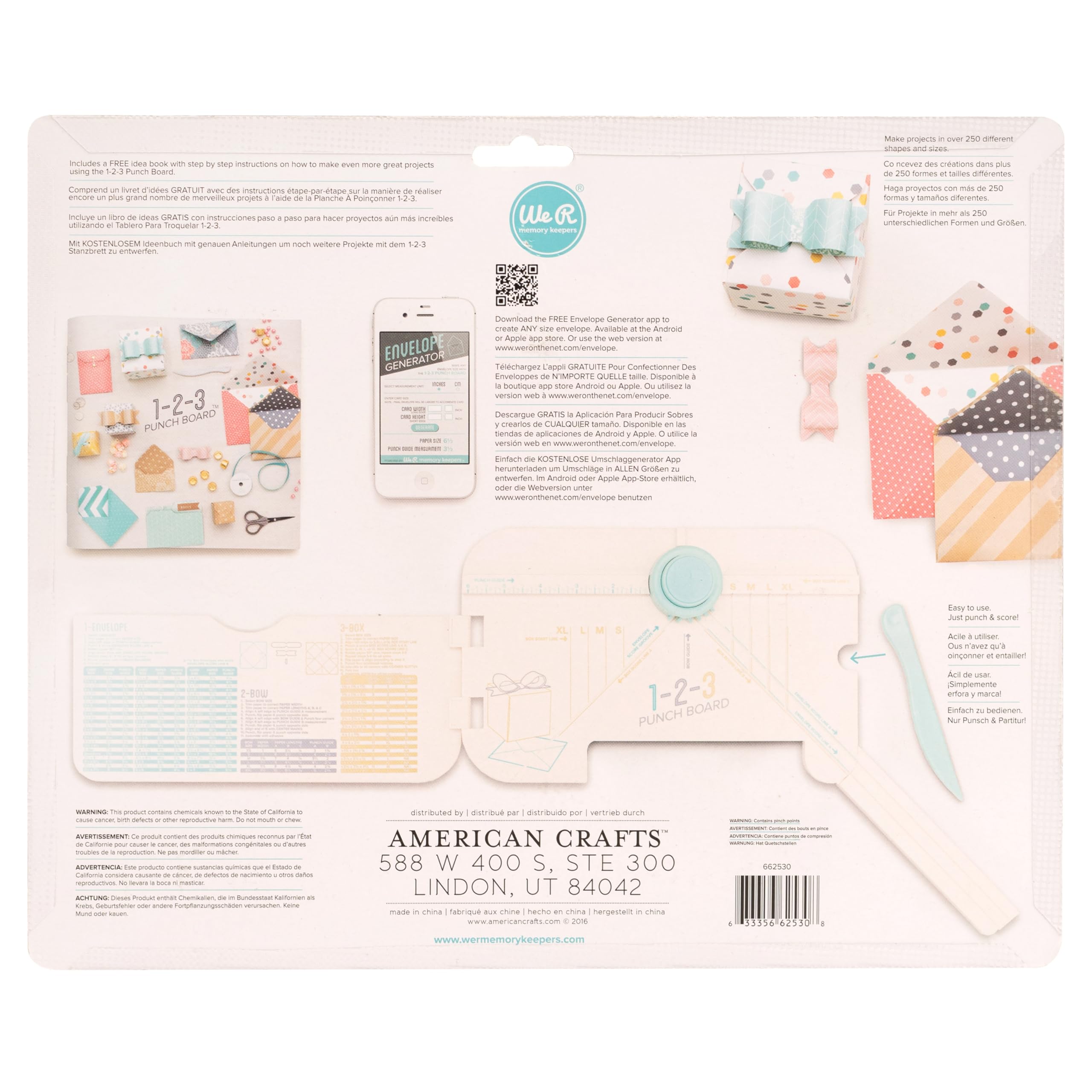 Amazon | We R Memory Keepers Punch Board パンチボード & パンチ - 1