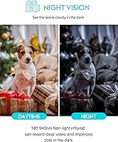 Vista 4 de Cámara oculta, 1080P Mini cámara espía HD WiFi cámaras de seguridad encubierta pequeña niñera con visión nocturna y detección de movimiento