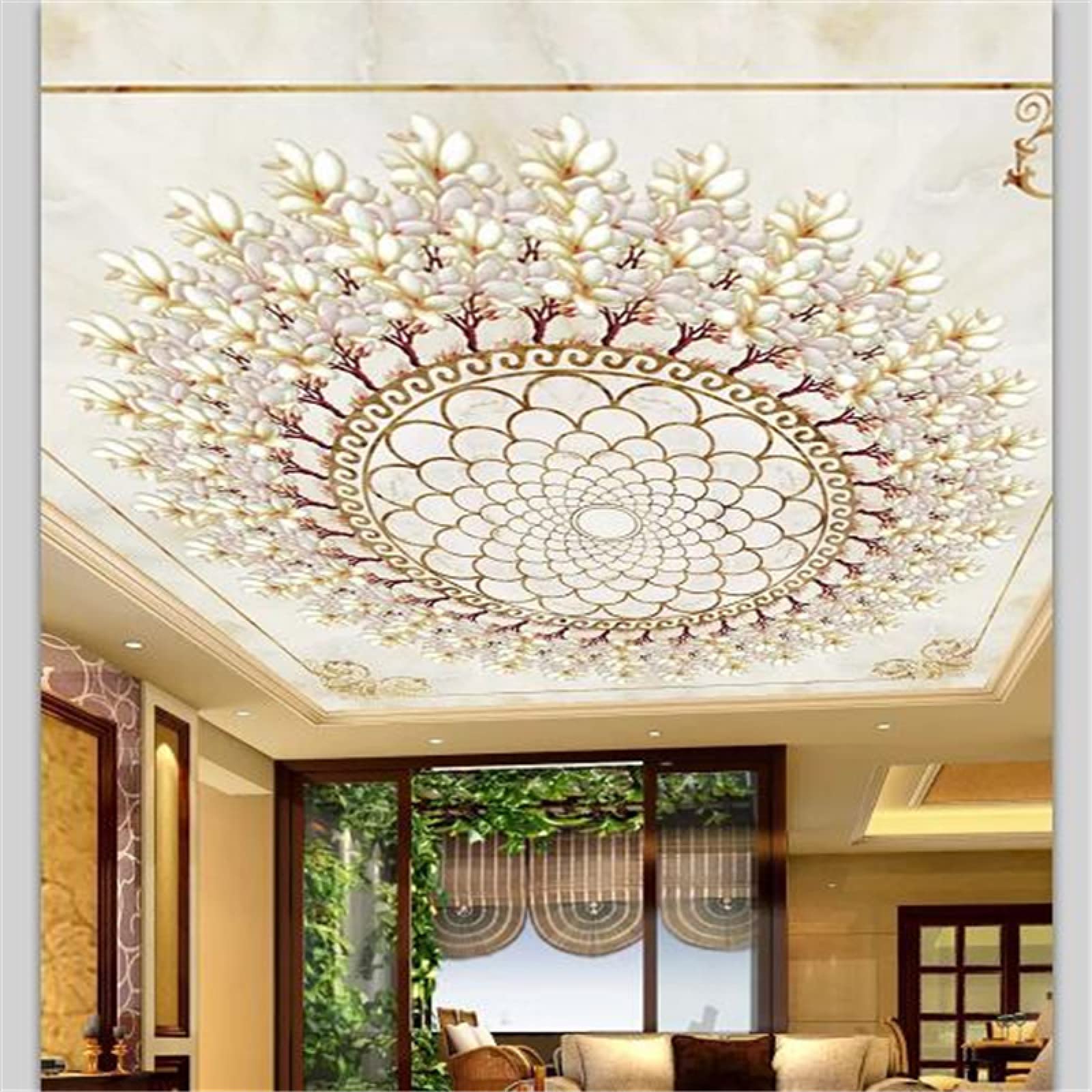 Autocollant mural 3D fleurs brisées : relooker votre chambre