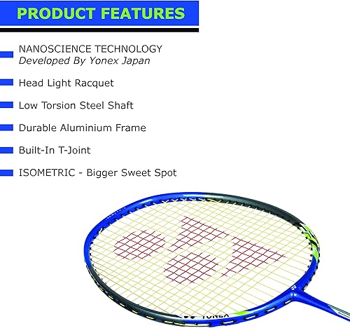 Miniatura 2 de Yonex Nanoray 6000I G4-U - Raqueta de bádminton