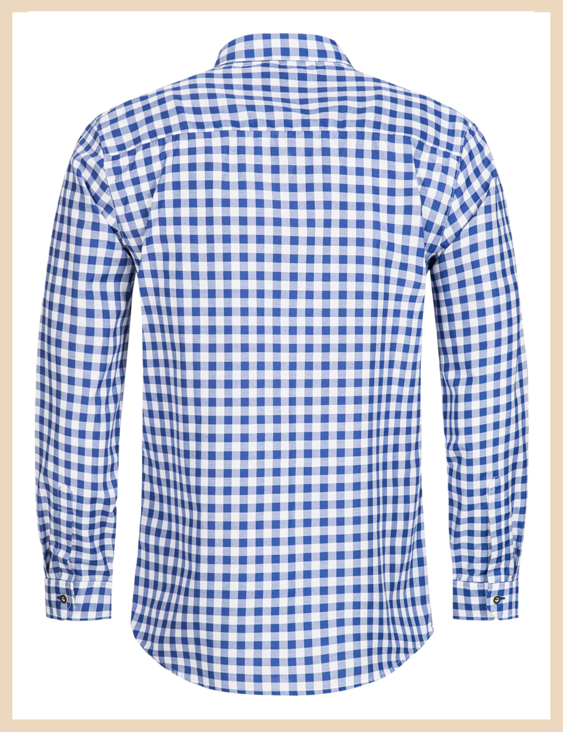 Stockerpoint Trachtenhemd OC-Franzl | kariert | modern Fit - 5