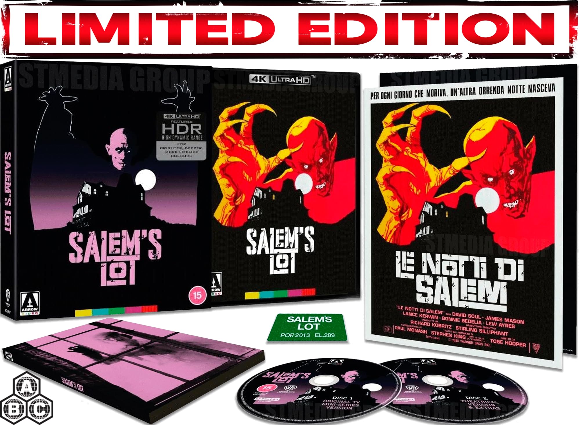 Salem's Lot (Limited Edition) (Reversible cover) [4K UHD + Blu-ray] [Region Free]
