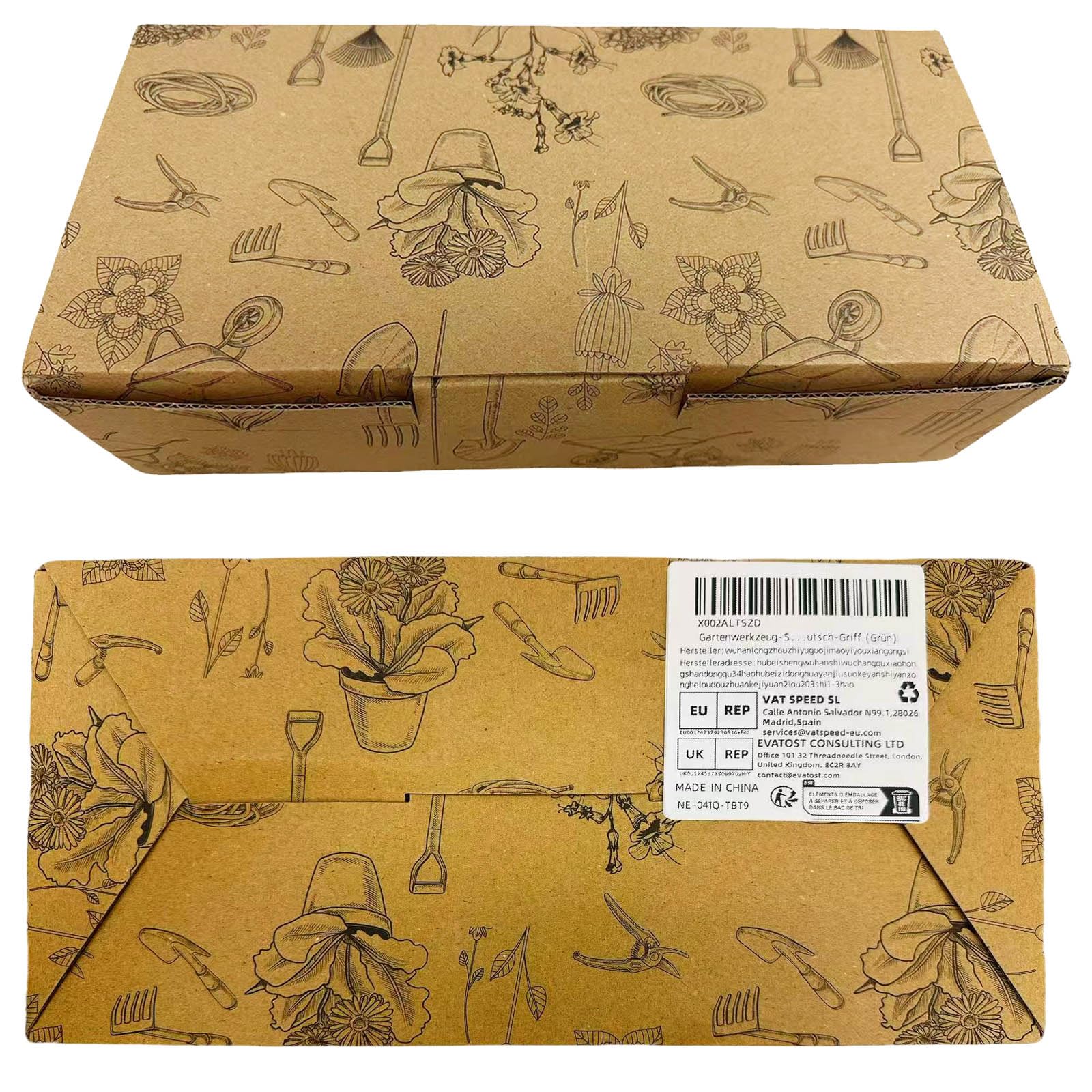 Herramientas de jardín, juego de 7 herramientas manuales de jardinería, juego de regalo de aleación de aluminio ligero a prueba de óxido con bolsa de almacenamiento duradera, mango ergonómico