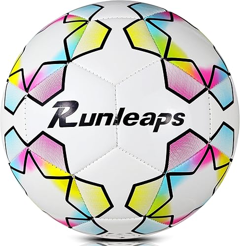 Futsal Ball,Futsal Soccer Ball,Great for Indoor or Outdoor,Low Bounce Size 4 for Training,Playing,Games