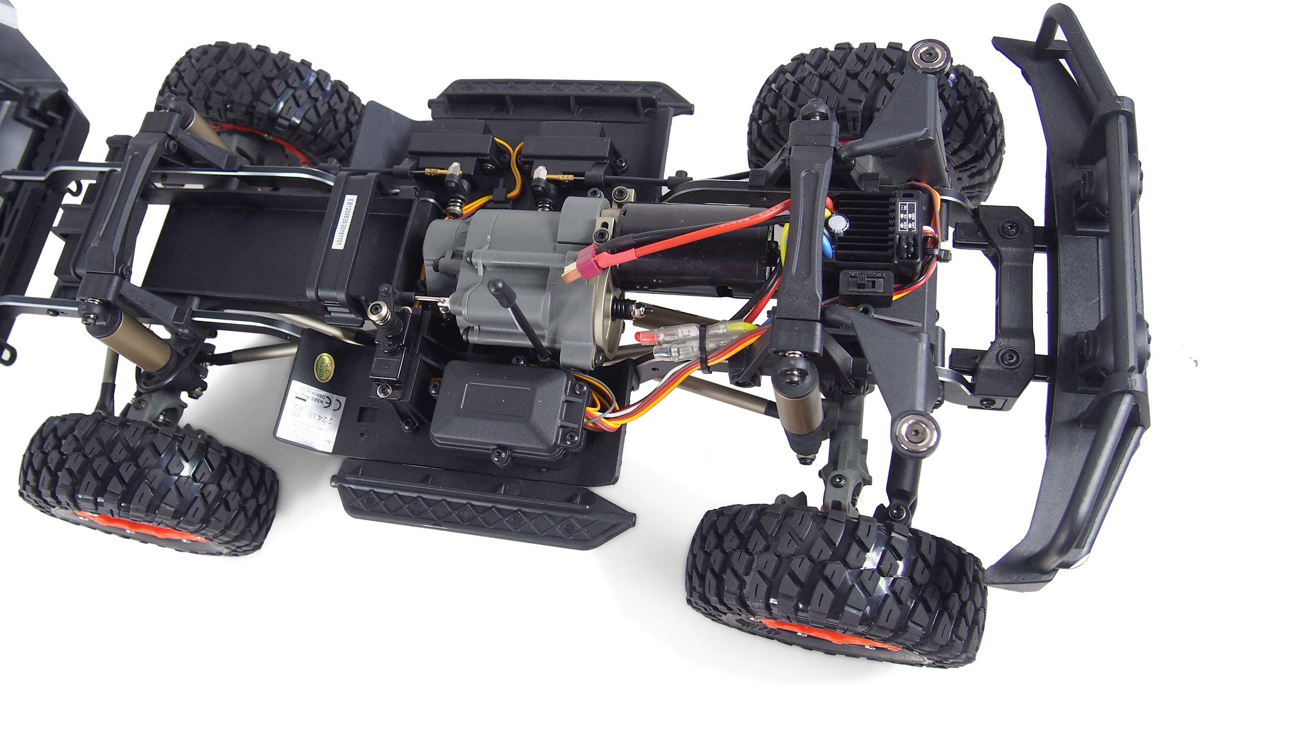 Amewi 22434 AMXRock RCX10P Scale Crawler Pick-Up 1:10, RTR, biały