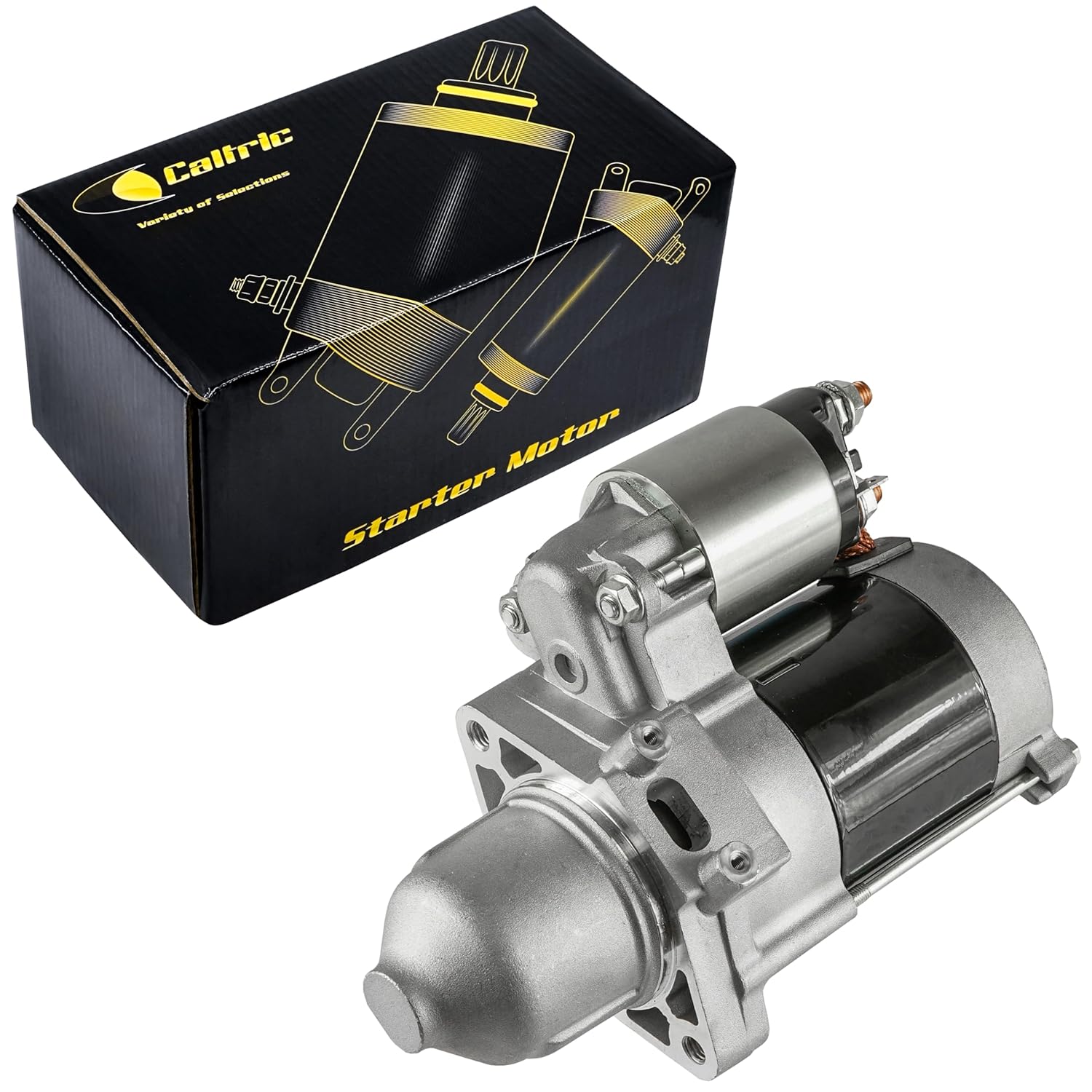 Caltric Starter Compatible with Kawasaki FX921V FX1000V FX751V FX801V FX850V