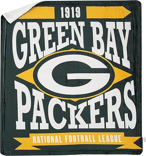 Miniatura 5 de Northwest NFL - Manta de sherpa unisex para adultos