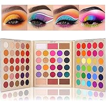 UCANBE Pretty All Set Eyeshadow Palette Holiday Set Pro 86 Colors Makeup Kit Matte Shimmer Eye Shadow Highlighters Contour Blush Powder All In One Valentine's Gift Makeup Pallet