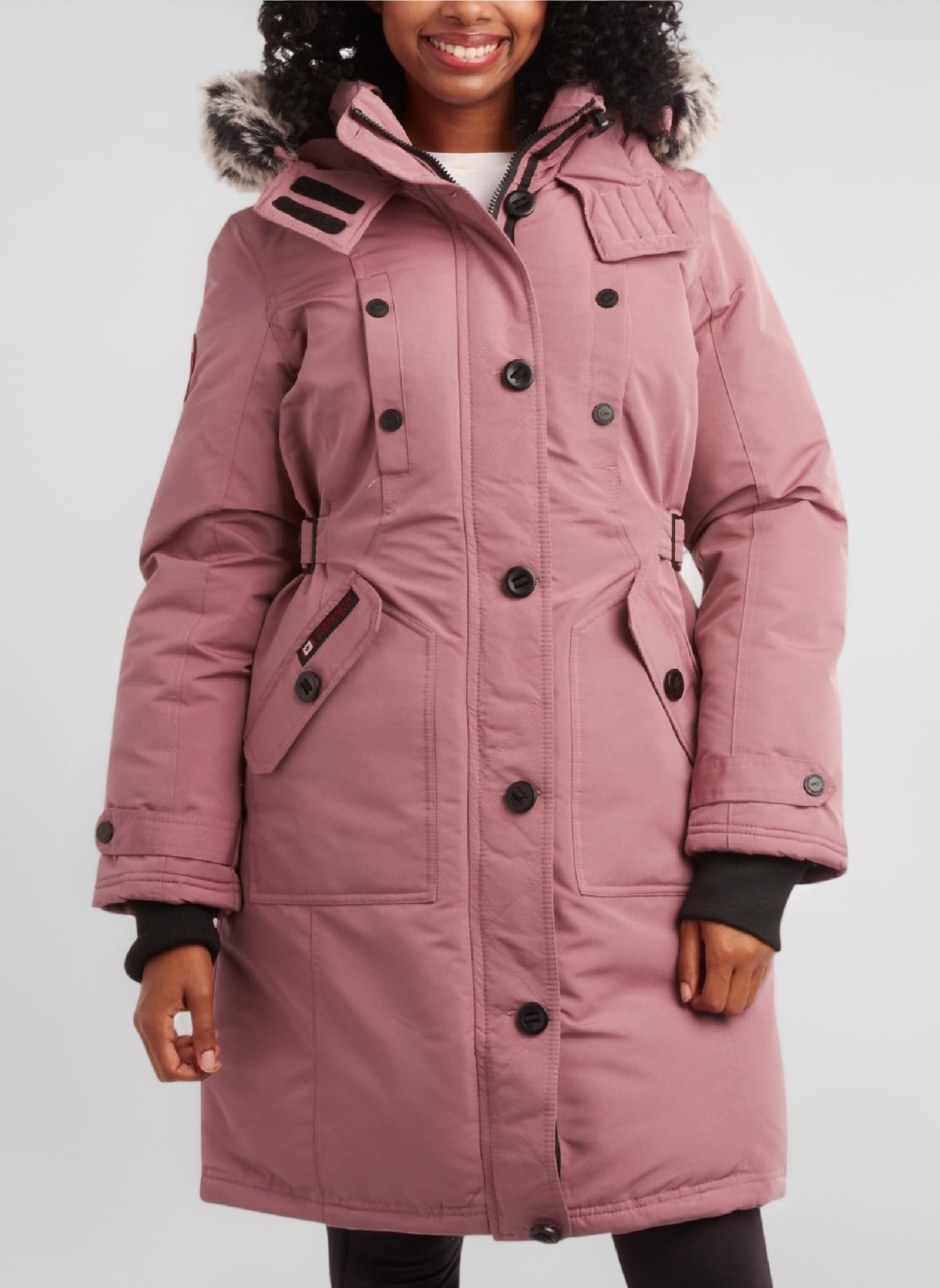 CANADA WEATHER GEAR Women's Pink Haze Pink Haze (pack of 1)