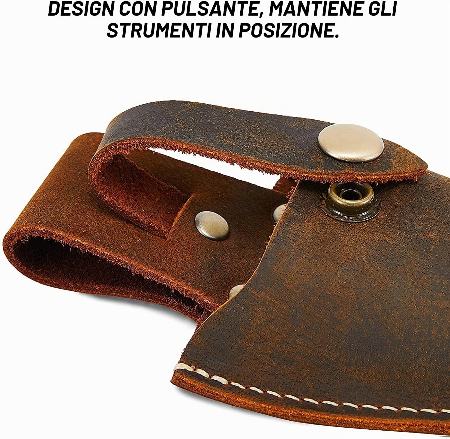 Custodia in pelle per cesoie o pinze, forbici da giardino, custodia in pelle, supporto per cintura, borsa per pinze, forbici da giardino, forbici o coltelli da giardino