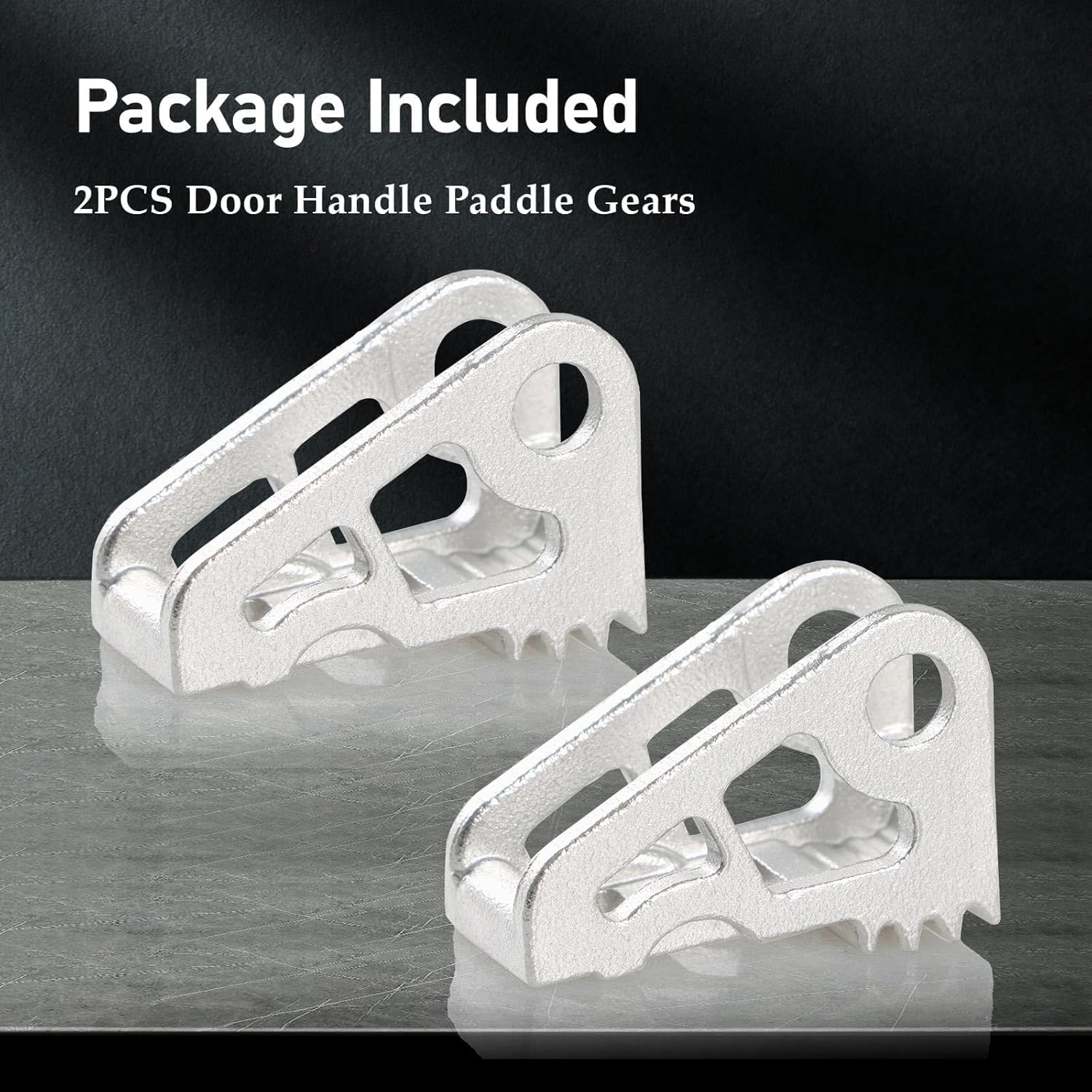 2PCS Door Handle Paddle Gear Fit for Tesla Model S 2012-2020 Replace#：1042845-00-B