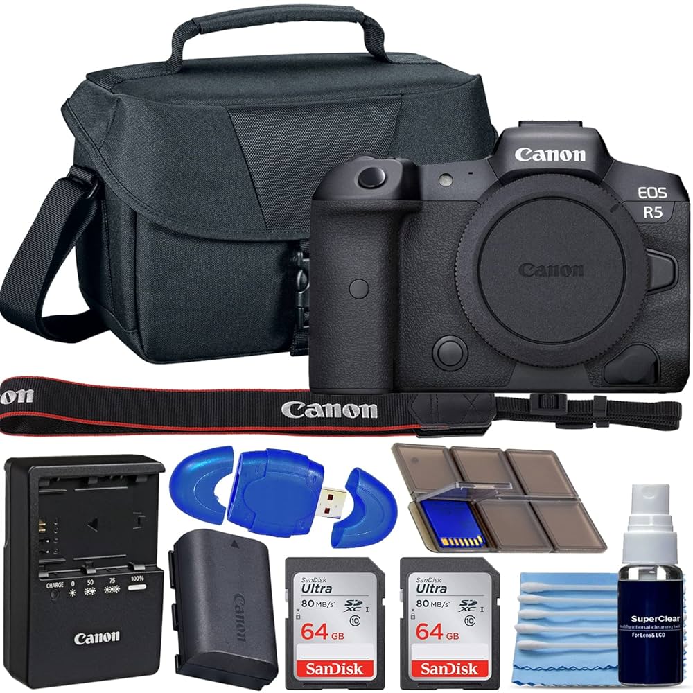 Amazon | カメラ EOS R5 ミラーレス一眼レフカメラボディ | 45