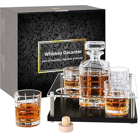 LUJII Decanter Heroic Sword Per Whisky A Forma Di Spada, Contenitore Di Liquore In Vetro - Foto 6